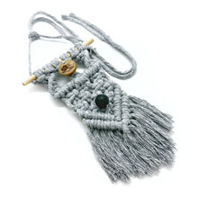 Load image into Gallery viewer, Mini macramé geur hanger Collectie