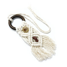 Load image into Gallery viewer, Mini macramé geur hanger Collectie