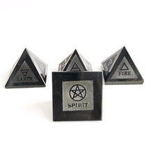 Afbeelding in Gallery-weergave laden, 4 elements Shungite piramides