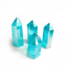 Afbeelding in Gallery-weergave laden, Aura quartz punten