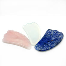 Afbeelding in Gallery-weergave laden, Gua sha Massagesteen triple