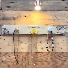 Load image into Gallery viewer, Mandala driftwood pendant