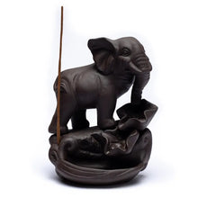 Afbeelding in Gallery-weergave laden, Backflow olifant wierookhouder