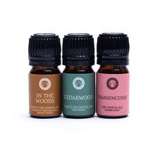 Load image into Gallery viewer, Woodsy Essential Oil Aromatherapy Set