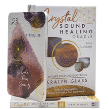 Afbeelding in Gallery-weergave laden, Crystal sound healing oracle deck
