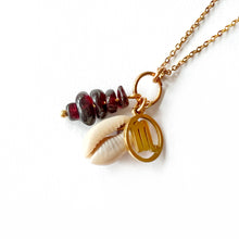 Load image into Gallery viewer, Zodiac mineral stone necklace collection
