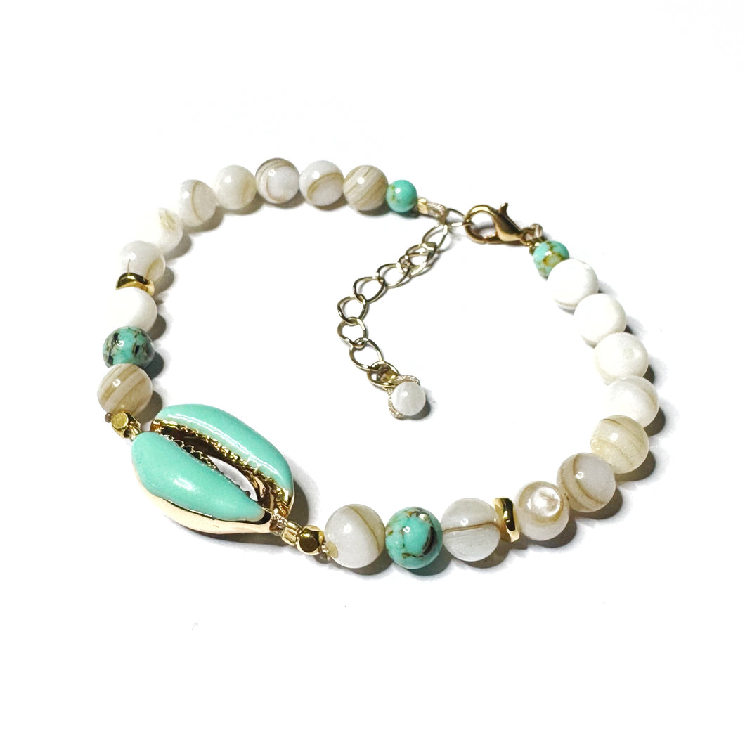 Ocean Cowrie armband