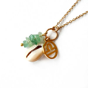 Zodiac mineral stone necklace collection