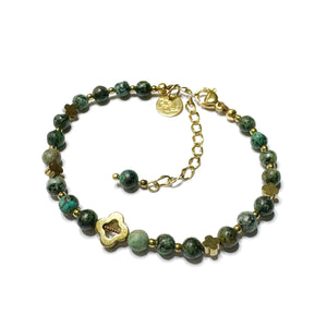 African Turquoise armband