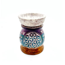 Afbeelding in Gallery-weergave laden, Aroma brander flower of life
