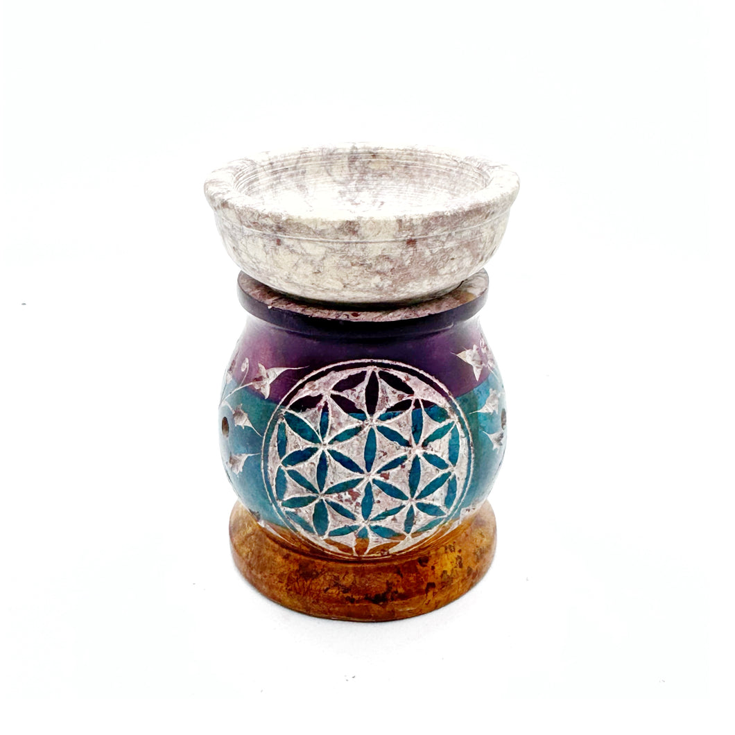 Aroma brander flower of life