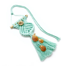 Load image into Gallery viewer, Mini macramé geur hanger Collectie
