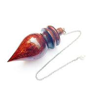 Grote houten pendel rosewood
