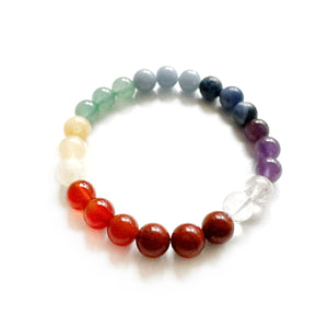 Chakra naturel armband 8mm