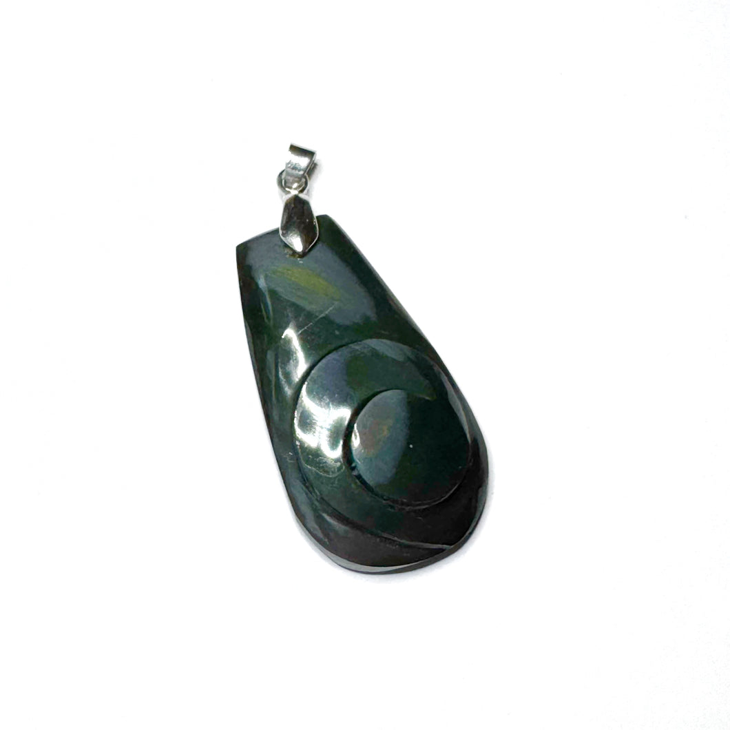Rainbow Obsidian hanger