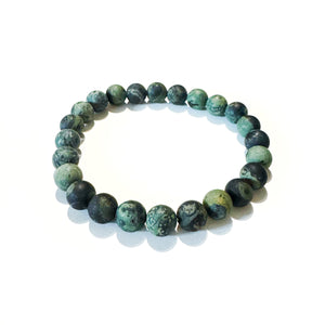 Kambaba jasper mat naturel armband 8mm
