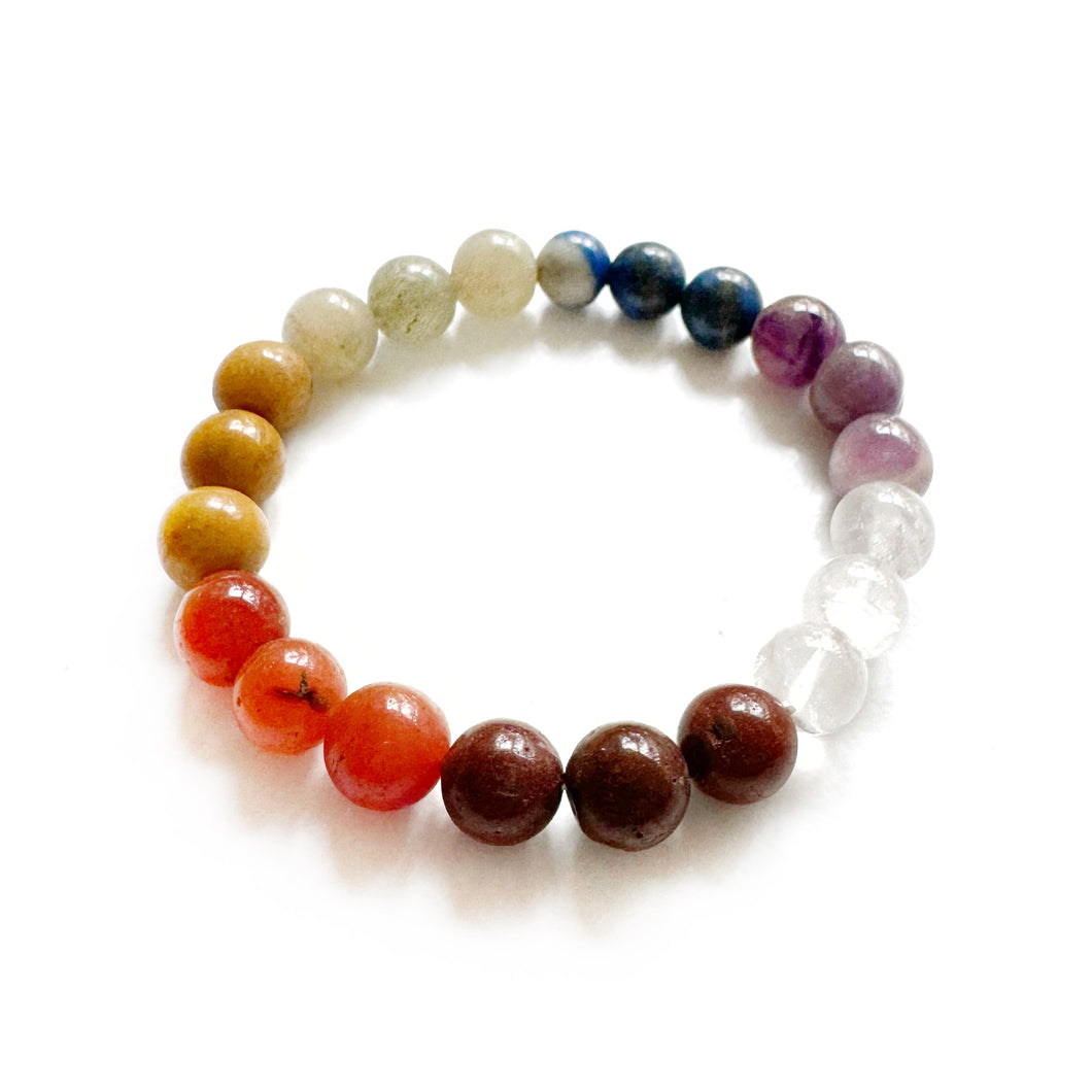 Chakra naturel armband 8-10mm