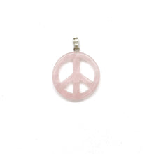 Afbeelding in Gallery-weergave laden, Peace Sign mineraalstenen hangers
