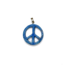 Afbeelding in Gallery-weergave laden, Peace Sign mineraalstenen hangers
