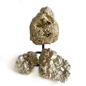 Ruwe Pyrite deco