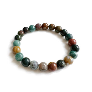 Ocean Jasper naturel armband 8mm