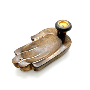 Giving hand incense holder