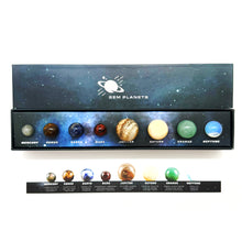 Afbeelding in Gallery-weergave laden, Planeten mineraalstenen box set
