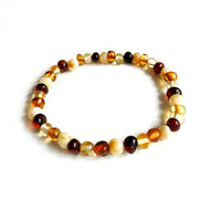 Amber naturel armband 4mm