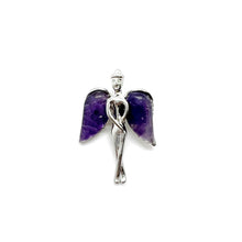 Load image into Gallery viewer, Angel mineral stone pendant collection
