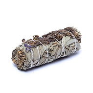 Witte salie/lavender smudge