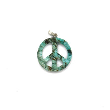 Afbeelding in Gallery-weergave laden, Peace Sign mineraalstenen hangers

