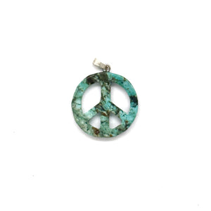 Peace Sign mineraalstenen hangers