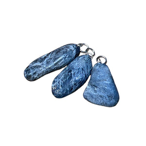 Mineral stone polished pendants