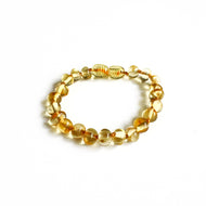 Amber kids/baby naturel armband 4mm
