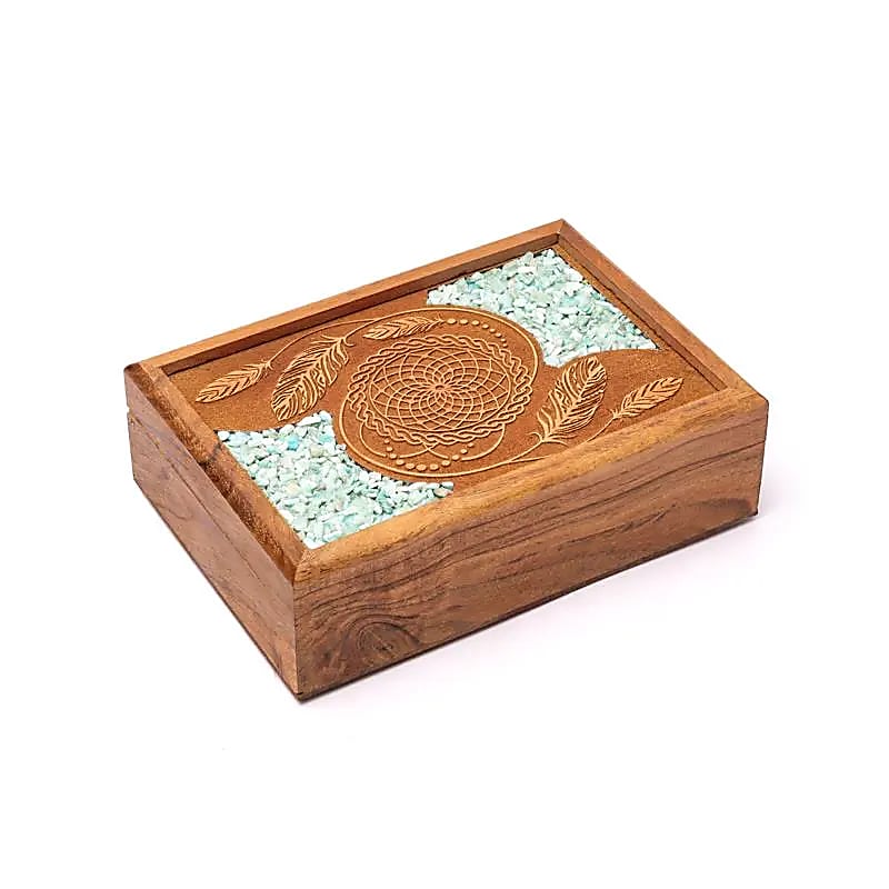 Dreamcatcher Box met amazoniet