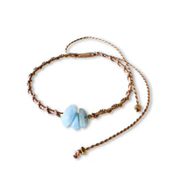 Aquamarine beach armband