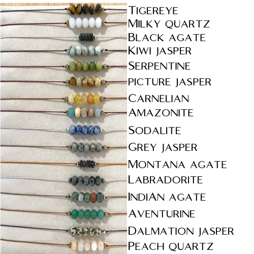 Healing mineralstone ketting