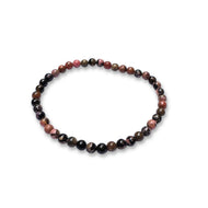 Rhodonite naturel armband 4mm
