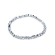 Maansteen naturel armband 3mm