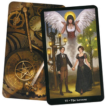 Afbeelding in Gallery-weergave laden, Steampunk tarot set
