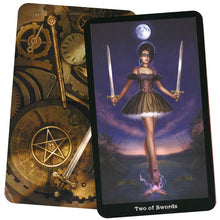 Afbeelding in Gallery-weergave laden, Steampunk tarot set
