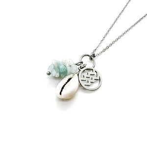 Zodiac mineral stone necklace collection