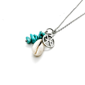 Zodiac mineral stone necklace collection