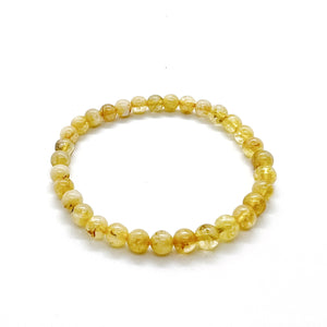 Citrine naturel armband 7mm