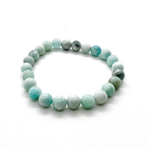 Amazonite natural bracelet 8mm