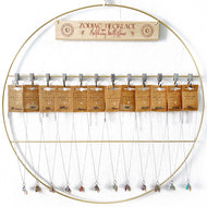 Zodiac mineraalsteen ketting collectie
