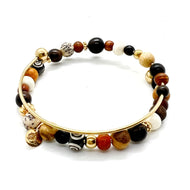 Palo santo healing  armband gold
