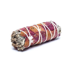 White sage/rose smudge