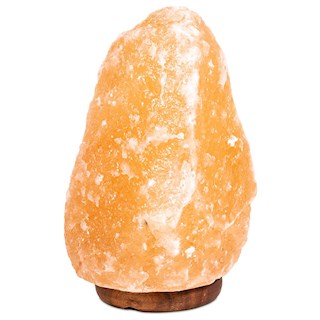 Natural salt crystal mood light L