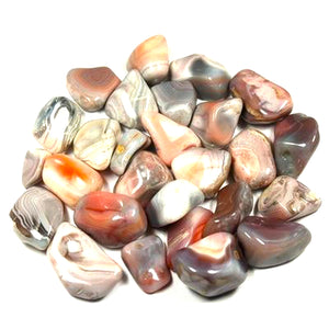 Tumbled mineral stones